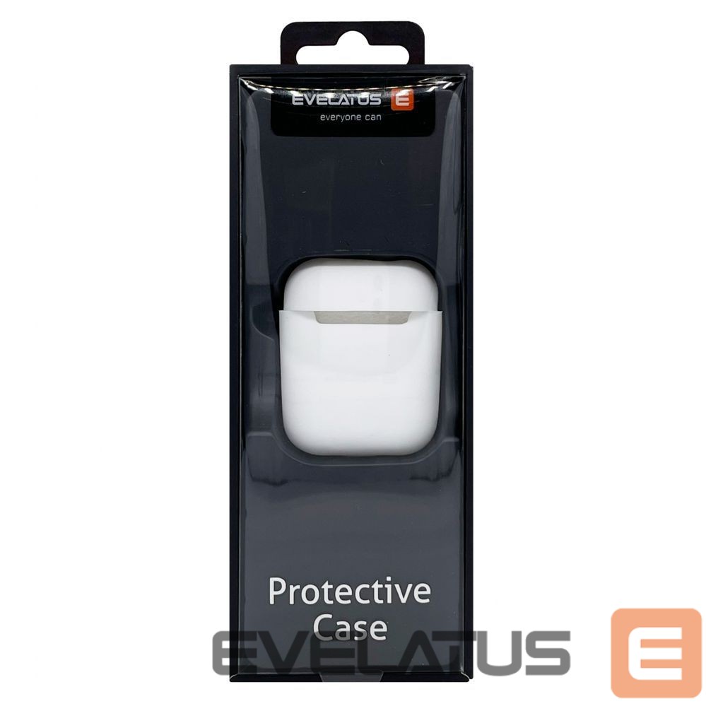 Maciņš austiņām Evelatus Apple Airpods Case EAC05 White