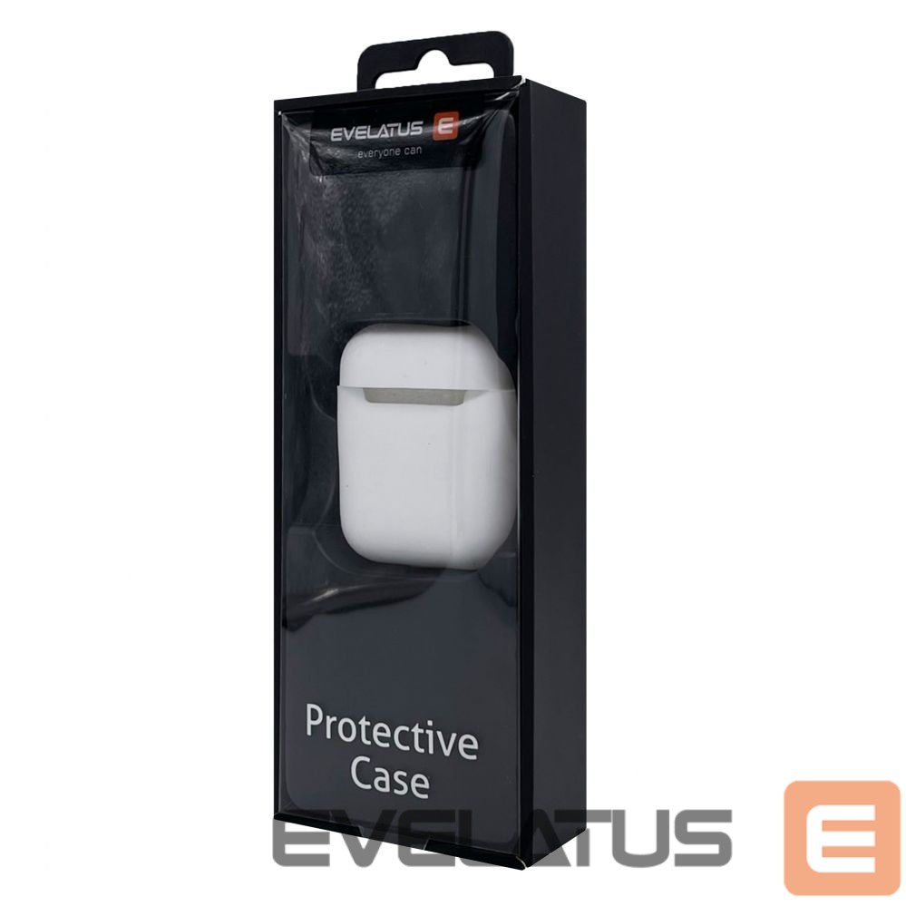 Maciņš austiņām Evelatus Apple Airpods Case EAC05 White