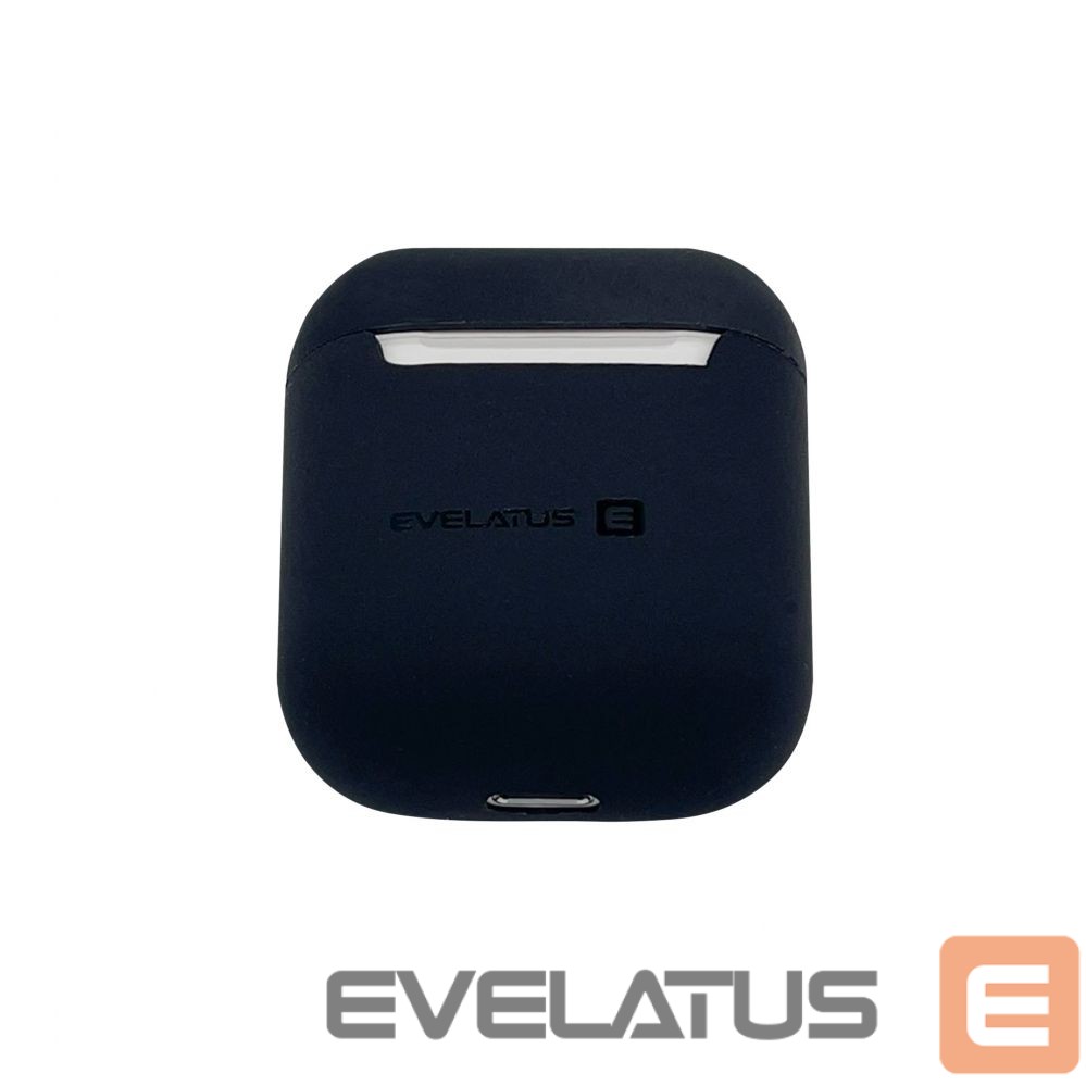 Maciņš austiņām Evelatus Apple Airpods Case EAC05 Black