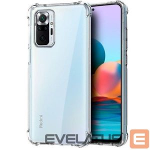 Aizmugurējais vāciņš Evelatus Xiaomi Redmi Note 10 Pro Military Shockproof Silicone Case TPU Transparent