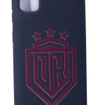 Aizmugurējais vāciņš Evelatus  Samsung A41 Soft Touch Silicone Case DR Logo N1 Red Black