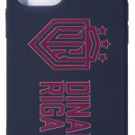 Aizmugurējais vāciņš Evelatus - iPhone 12 Pro Soft Touch Silicone Case DR Logo N3 Red Black