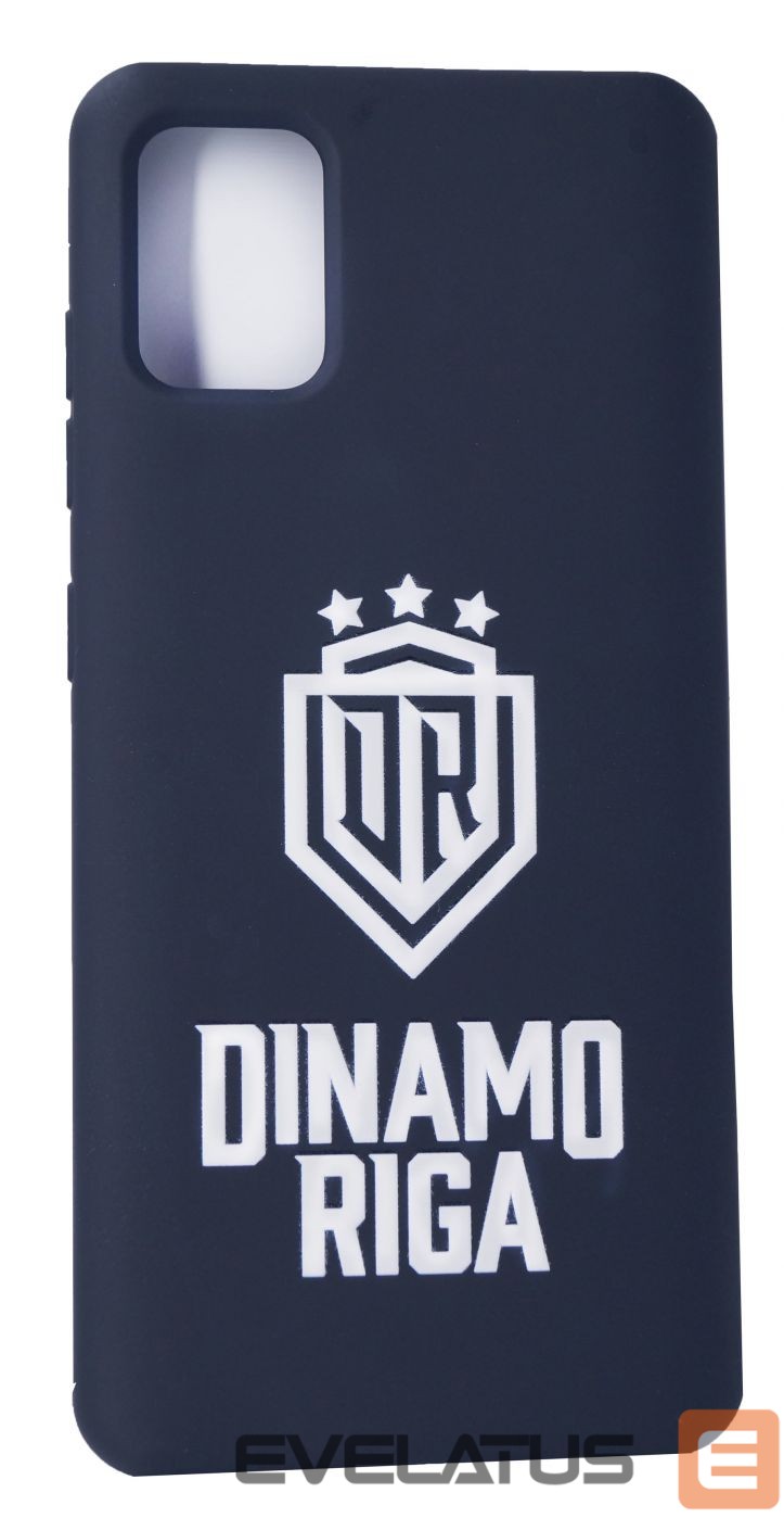 Aizmugurējais vāciņš Evelatus Samsung A41 Soft Touch Silicone Case DR Logo N4 White Black