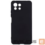Aizmugurējais vāciņš Evelatus Xiaomi Mi 11 Lite/11 Lite 5G/11 Lite 5G NE Nano Silicone Case Soft Touch TPU Black