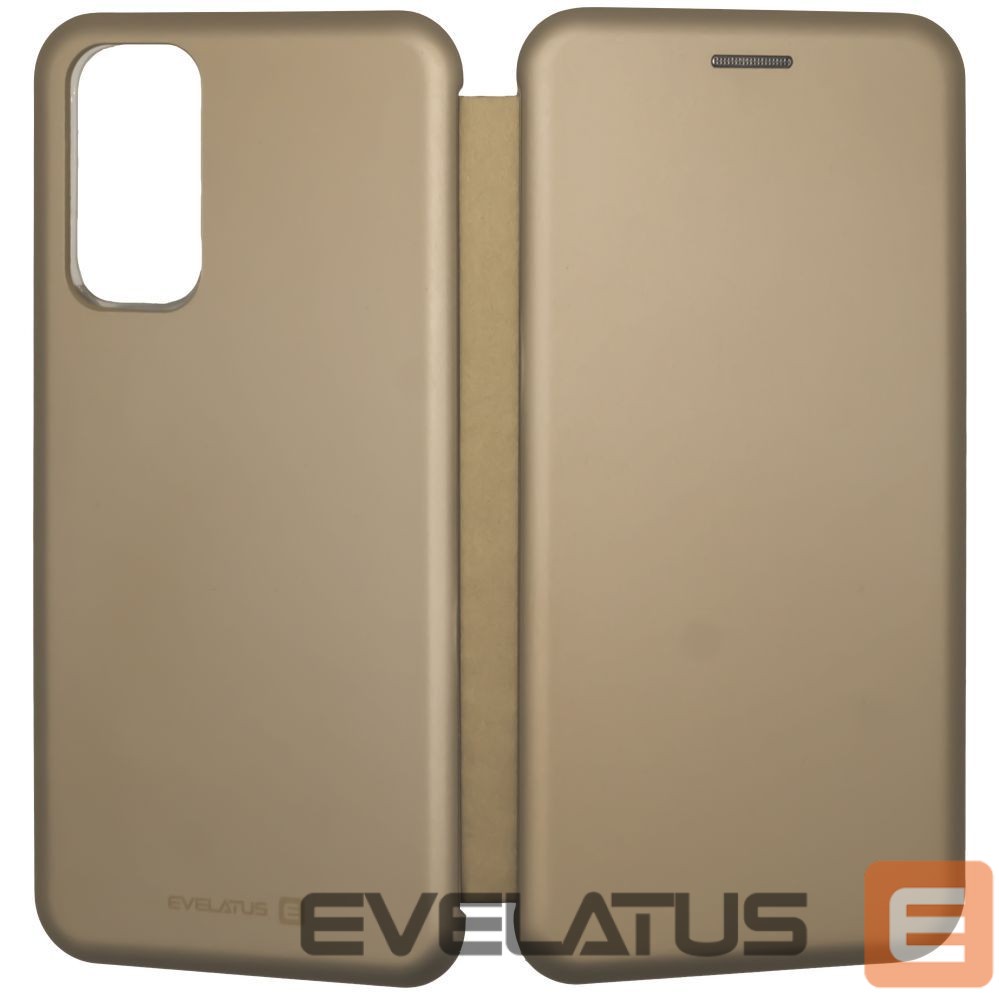 Atveramie maciņi Evelatus Xiaomi POCO M3 Book Case Gold