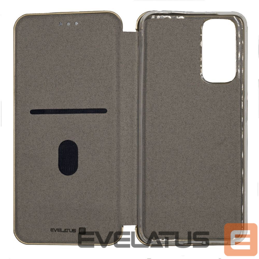 Atveramie maciņi Evelatus Xiaomi POCO M3 Book Case Gold