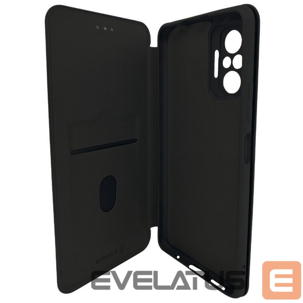 Atveramie maciņi Evelatus Xiaomi Redmi Note 10 Pro Book Case Black