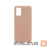 Aizmugurējais vāciņš Evelatus Samsung Galaxy A02s Nano Silicone Case Soft Touch TPU Beige