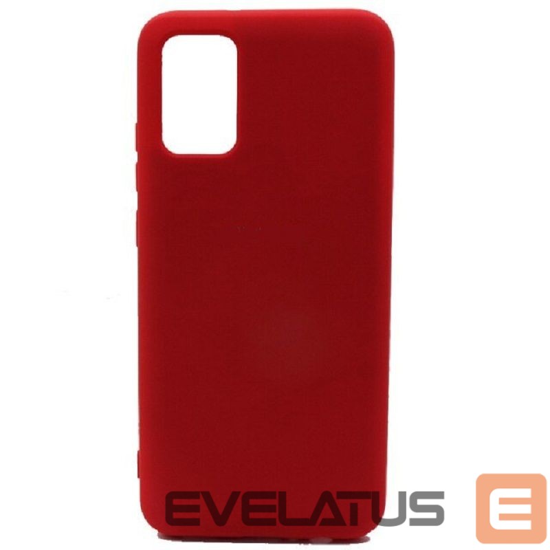 Aizmugurējais vāciņš Evelatus Samsung Galaxy A02s Nano Silicone Case Soft Touch TPU Red