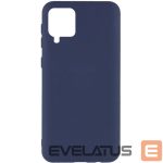 Aizmugurējais vāciņš Evelatus Samsung Galaxy A12 / M12 Nano Silicone Case Soft Touch TPU Midnight Blue