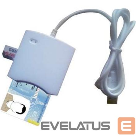 Parveidotājs Transcend Smart Card Reader USB PC/SC N68 White