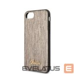 Aizmugurējais vāciņš Guess Apple iPhone 7/8/SE2020 Lizard Cover Gold