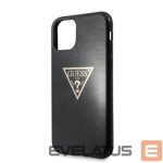 Aizmugurējais vāciņš Guess  iPhone 11 Pro Max Solid Glitter Cover Black