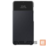 Atveramie maciņi Samsung  Galaxy A42 5G Smart S View Wallet Cover Black