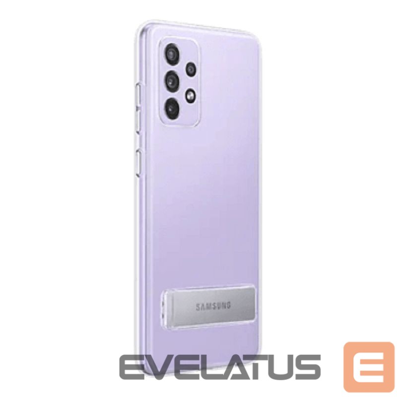 Aizmugurējais vāciņš Samsung - Galaxy A72 Clear View Standing Cover Transparent