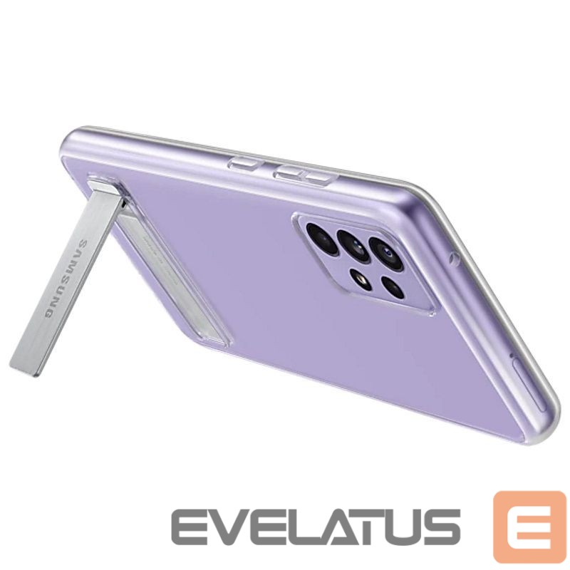 Aizmugurējais vāciņš Samsung - Galaxy A72 Clear View Standing Cover Transparent