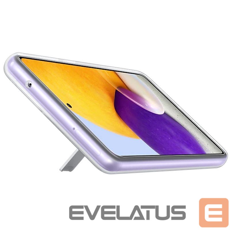 Aizmugurējais vāciņš Samsung - Galaxy A72 Clear View Standing Cover Transparent