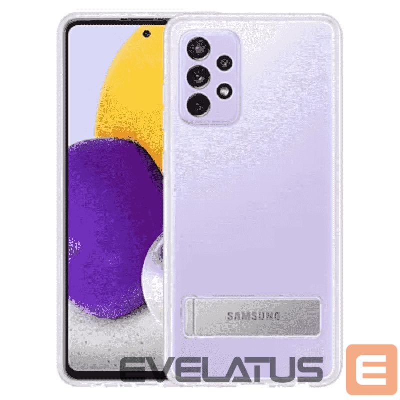 Aizmugurējais vāciņš Samsung - Galaxy A72 Clear View Standing Cover Transparent