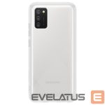 Aizmugurējais vāciņš Samsung - Galaxy A02S Soft Clear Cover Transparent