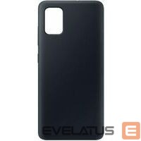 Aizmugurējais vāciņš Evelatus Xiaomi Mi 11 Nano Silicone Case Soft Touch TPU Black