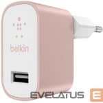 Adapteris Belkin  Mixit Universal Home Charger 12w Rose Gold