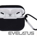 Maciņš austiņām iLike Apple Airpods 3 with hook Case Black