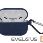 Maciņš austiņām iLike Apple Airpods 3 with hook Cas Navy Blue