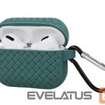 Maciņš austiņām iLike - Airpods 3 case Green