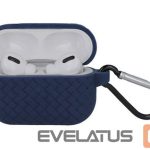 Maciņš austiņām iLike Apple Airpods Pro 2 case Navy Blue