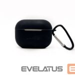 Maciņš austiņām Evelatus Apple AirPods 3 Silicone Case Black