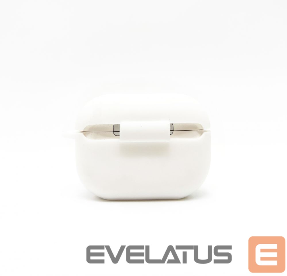 Maciņš austiņām Evelatus Apple AirPods 3 Silicone Case White