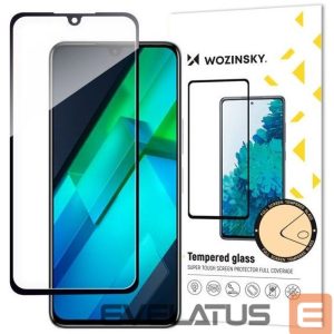 Aizsargstikls Wozinsky - Infinix Note 12 G96 Full Screen Protector Full Glue Tempered Glass Black