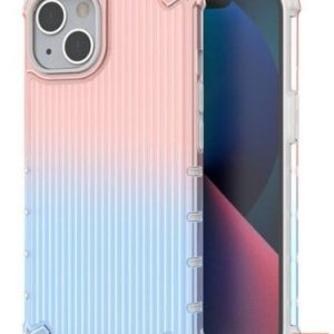 Aizmugurējais vāciņš iLike Apple iPhone 14 pink and blue armored Protect Case Blue
