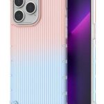 Aizmugurējais vāciņš iLike Apple iPhone 14 Pro armored cover pink and blue Protect Case