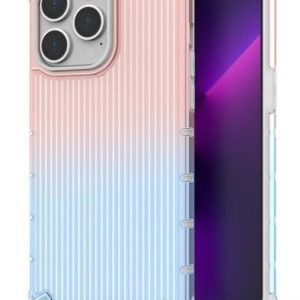 Aizmugurējais vāciņš iLike Apple iPhone 14 Pro armored cover pink and blue Protect Case