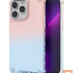 Aizmugurējais vāciņš iLike Apple iPhone 14 Pro Max pink and blue armored case Protect Case