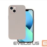 Aizmugurējais vāciņš iLike Apple IPHONE 14 PRO MAX SILICONE LITE Beige