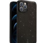 Aizmugurējais vāciņš iLike Apple IPHONE 12 PRO MAX ARMOR GLITTER CASE Black