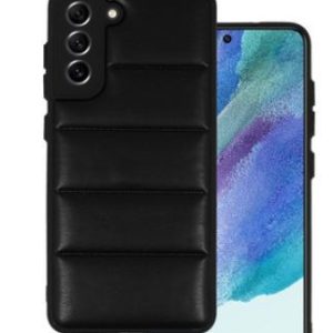 Aizmugurējais vāciņš iLike Samsung GALAXY S21 FE LEATHER 3D CASE Black