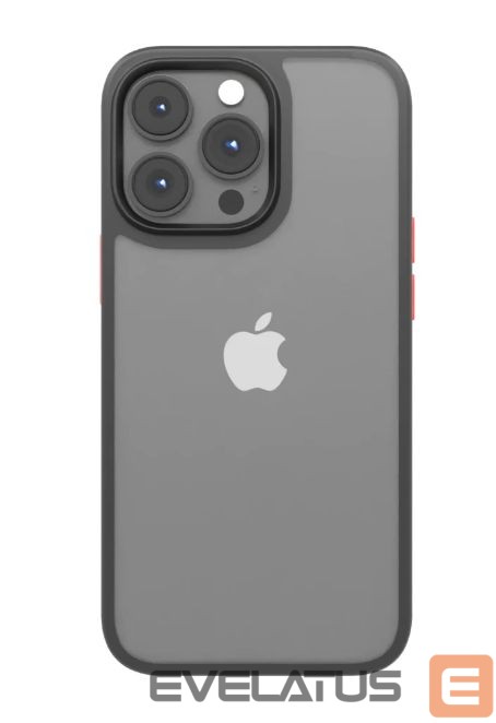 Aizmugurējais vāciņš iLike Apple Satin Matt Case for iPhone 14 Pro 6,1 Black