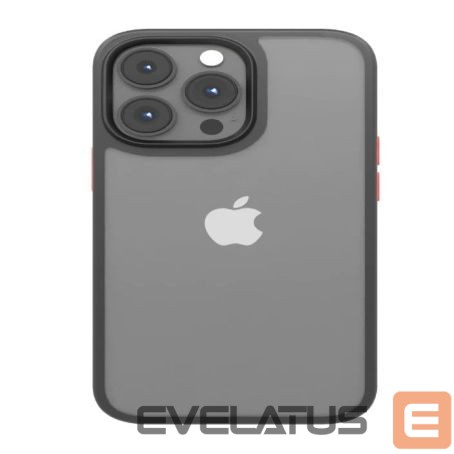 Aizmugurējais vāciņš iLike Apple Satin Matt Case for iPhone 14 Pro 6,1 Black