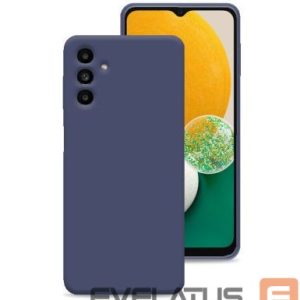 Aizmugurējais vāciņš iLike Samsung Silicon case for Samsung Galaxy A13 5G / A04S dark blue