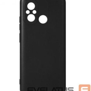 Aizmugurējais vāciņš iLike Xiaomi Silicon case for Xiaomi Redmi 12c / Redmi 11a black