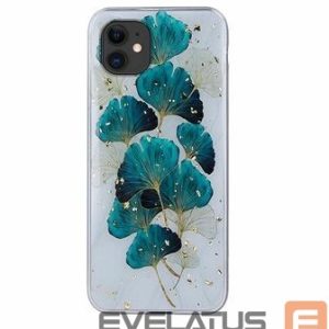Aizmugurējais vāciņš iLike Apple Gold Glam case for iPhone 11 leaves