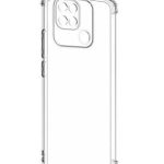 Aizmugurējais vāciņš iLike Xiaomi Anti Shock 1,5 mm case for Xiaomi Poco C40 transparent