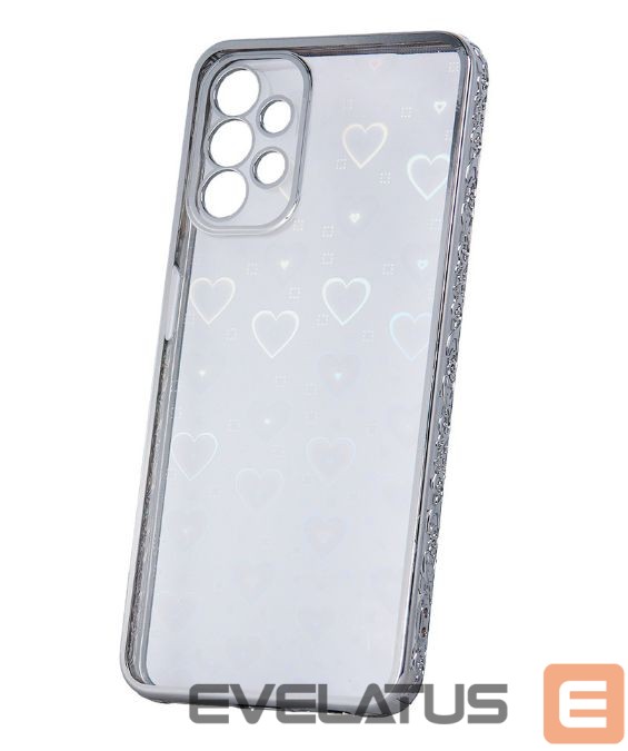 Aizmugurējais vāciņš iLike Samsung Blink 2in1 case for Samsung Galaxy A13 4G silver