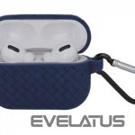 Maciņš austiņām iLike - Braid case for Airpods / Airpods 2 navy blue