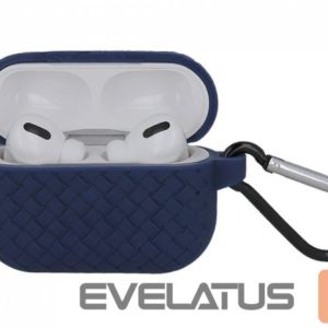 Maciņš austiņām iLike - Braid case for Airpods Pro navy blue