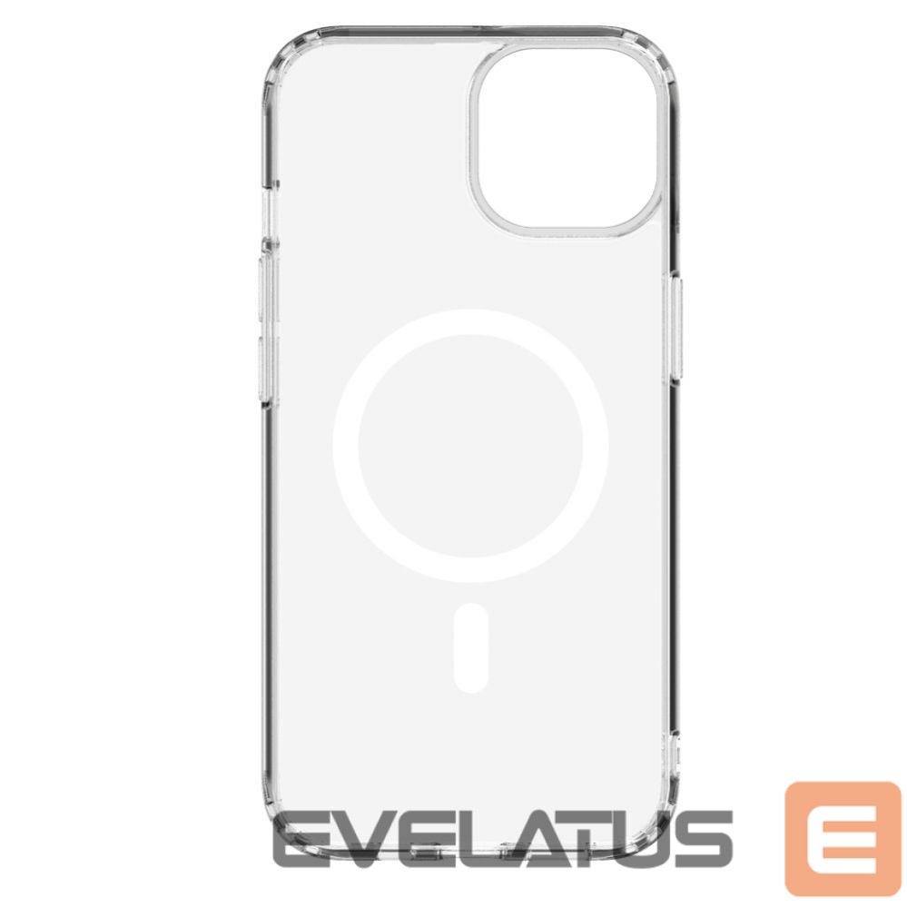 Aizmugurējais vāciņš Evelatus Apple iPhone 15 Plus Clear Case with MagSafe Transparent