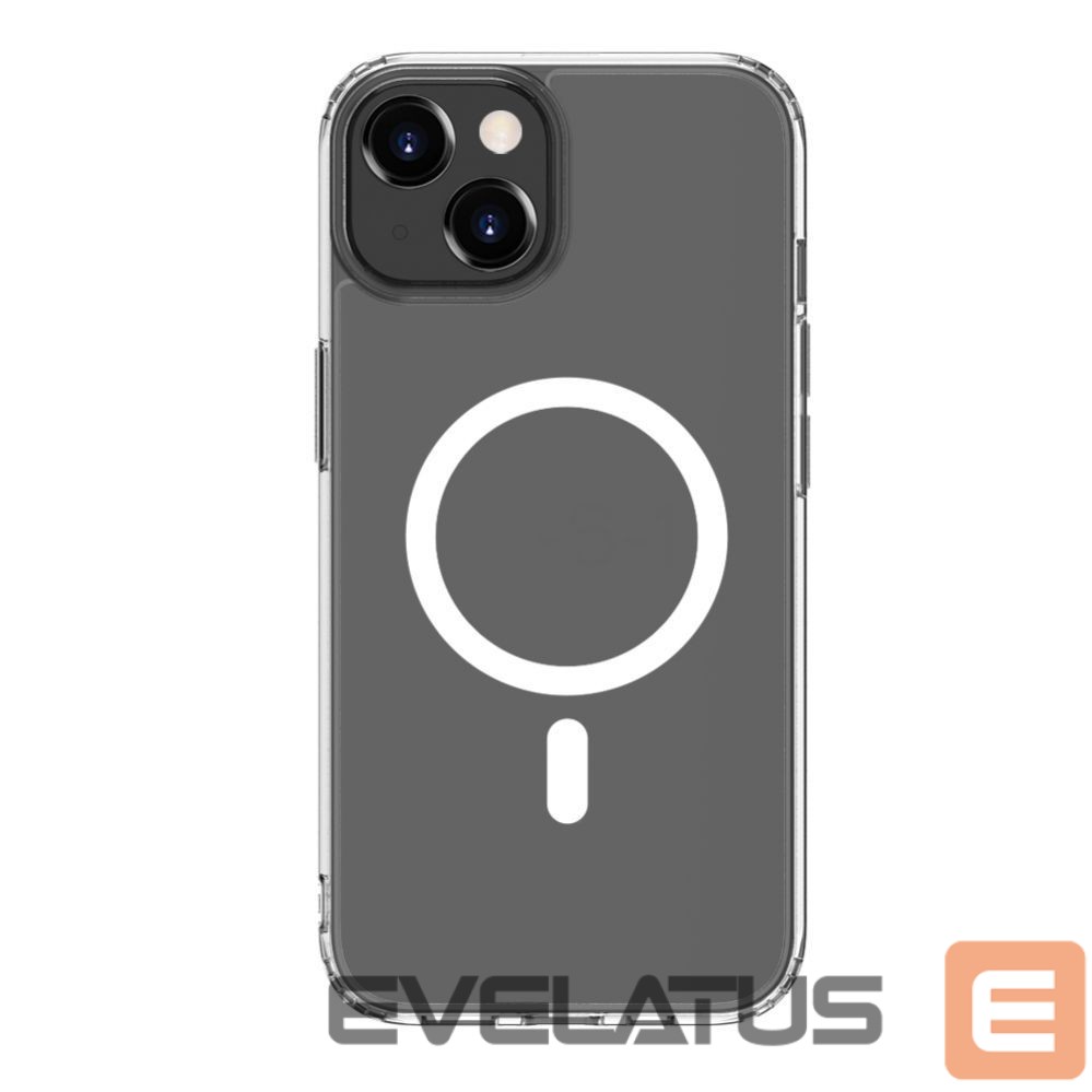 Aizmugurējais vāciņš Evelatus Apple iPhone 15 Plus Clear Case with MagSafe Transparent